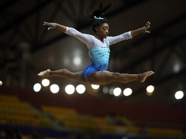 World Gymnastics Championships: Simone Biles Wins Unprecedented 4th All ...