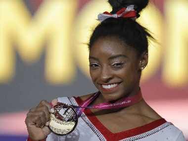 World Gymnastics Championships: Simone Biles scripts history with unprecedented 13th gold; wins silver in uneven bars