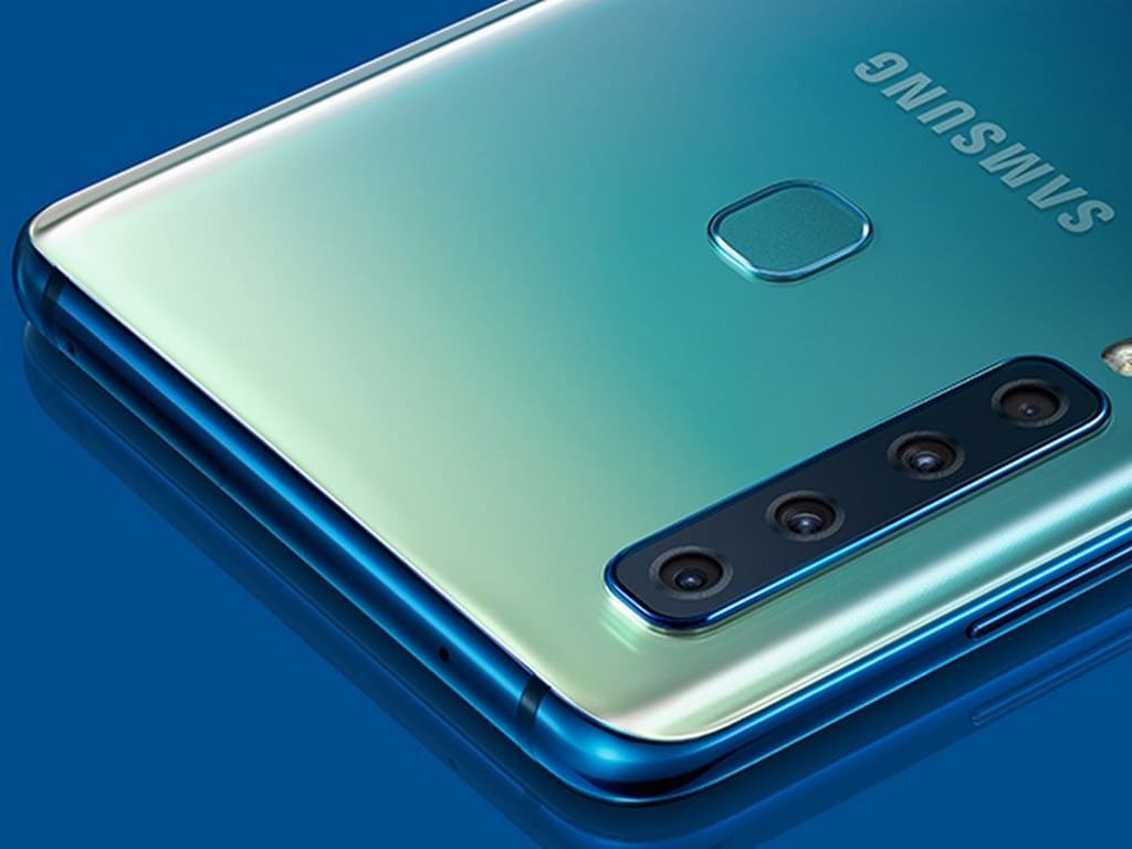 The Samsung Galaxy A9 (2018) was unveiled in Malaysia. Image: Samsung