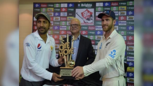 Pakistan vs New Zealand, Highlights, 1st Test at Abu Dhabi, Day 1, Full Score Card: Hosts trail by 94 on Day 1 after poor Kiwi show