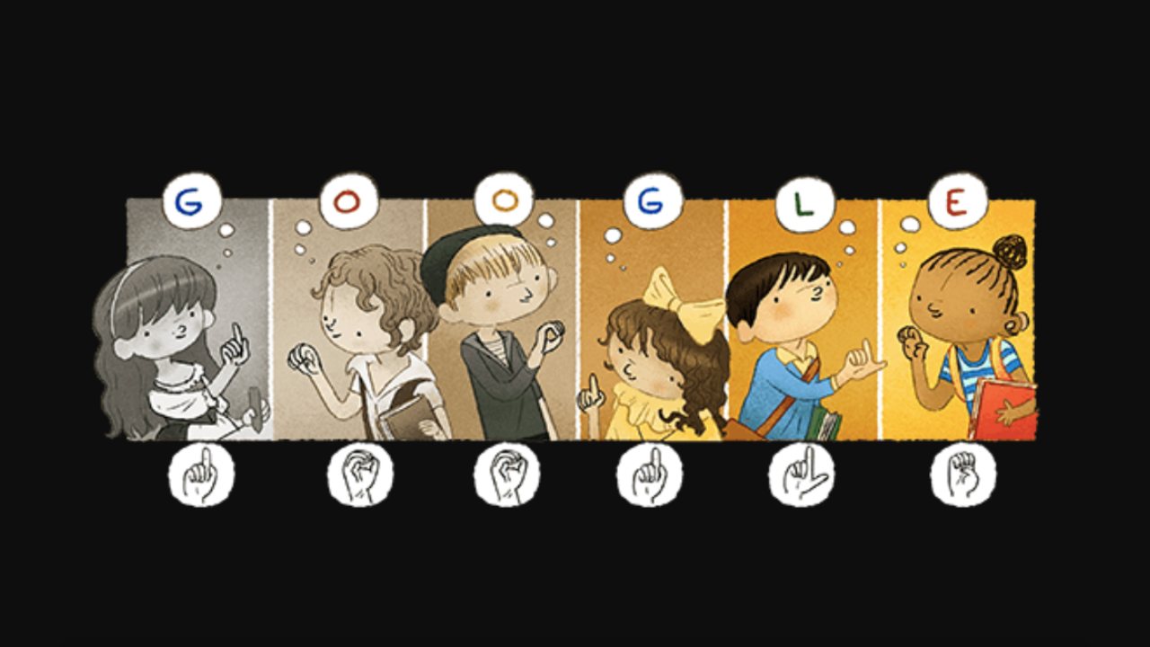 Google Doodle celebrates 'Father of the Deaf' on his 306th birth anniversary Google Doodle celebrates 'Father of the Deaf' on his 306th birth anniversary