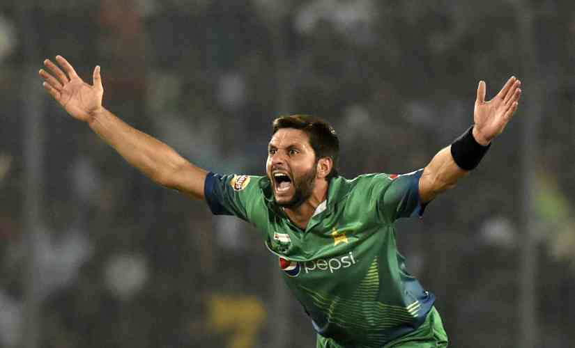 File image of Shahid Afridi. AFP