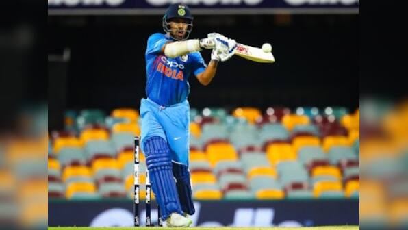 India vs Australia: Shikhar Dhawan heroics in vain as visitors suffer four-wicket loss in rain-hit first T20I