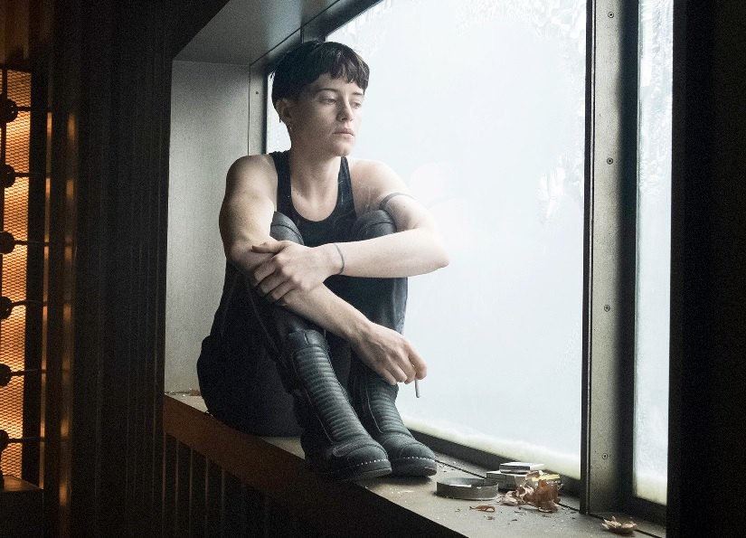 Claire Foy as Lisbeth Salander in a still from The Girl in the Spider’s Web. Image via Twitter