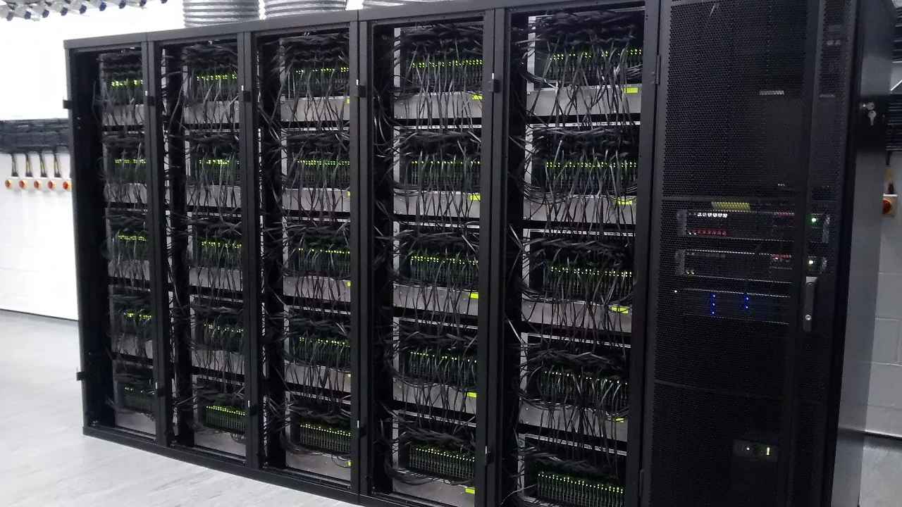 The SpiNNaker supercomputer. Image courtesy: University of Manchester