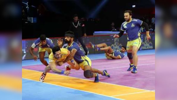 Pro Kabaddi League 2018: Tamil Thalaivas too strong for Telugu Titans; Bengaluru Bulls hammer UP Yoddha