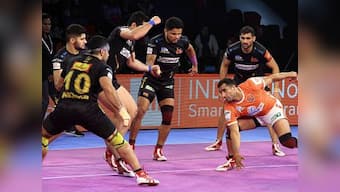 Pro Kabaddi 2018, Match Highlights, Telugu Titans vs Jaipur Pink Panthers: Titans thrash Panthers to inch closer to playoff spot