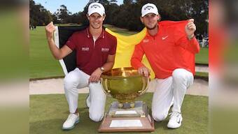 Thomas Pieters, Thomas Detry hold off Mexico and Australia to win Belgium's first ever World Cup of golf