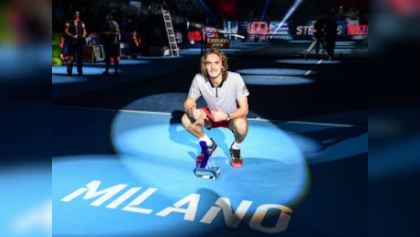 Next Gen ATP Finals: Greece's Stefanos Tsitsipas downs Alex de Minaur to win title but was left 'confused' by rules of tournament
