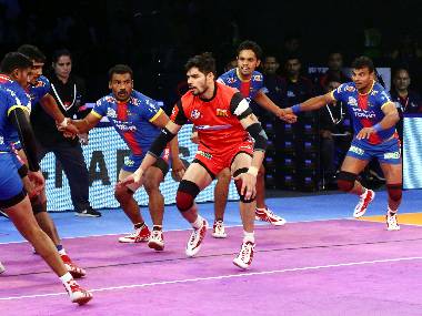 Pro Kabaddi 2018, UP Yoddha vs Telugu Titans, Highlights: Visitors rally to hold hosts to draw in throbbing encounter Pro Kabaddi 2018, UP Yoddha vs Telugu Titans, Highlights: Visitors rally to hold hosts to draw in throbbing encounter