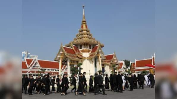 Thailand elite mourn Leicester City owner Vichai Srivaddhanaprabha as week-long funeral ceremonies begin