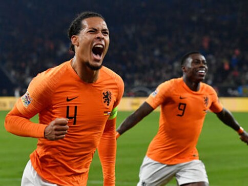 UEFA Nations League: Virgil van Dijk's late equaliser against Germany ...