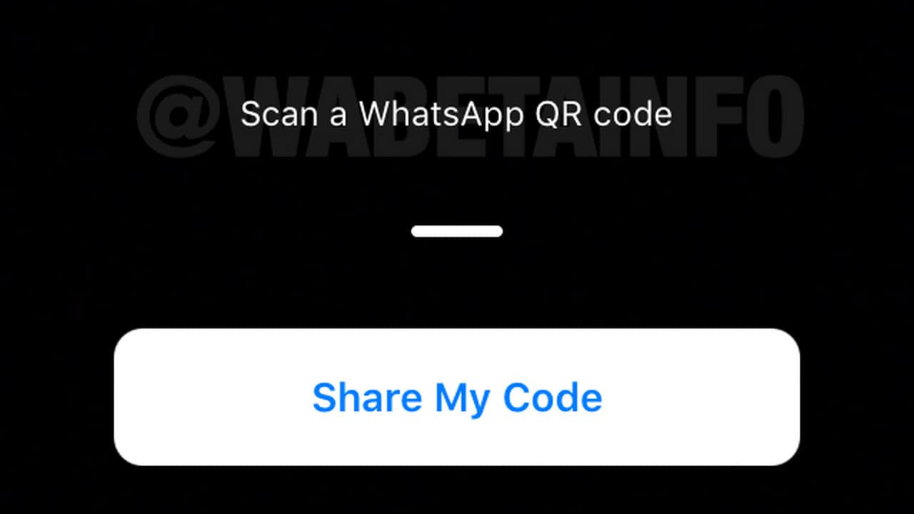 WhatsApp QR code. Image: WABetainfo