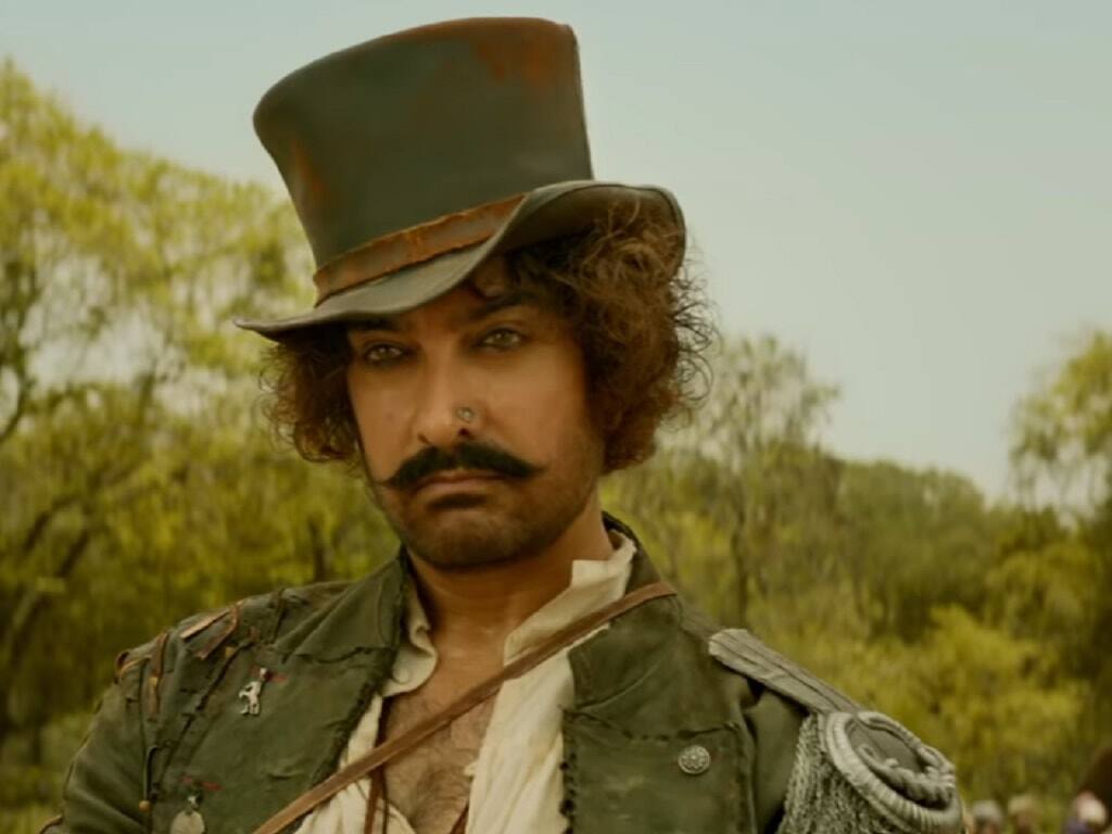Aamir Khan's character Firangi in Thug of Hindostan. Image: YRF, YouTube