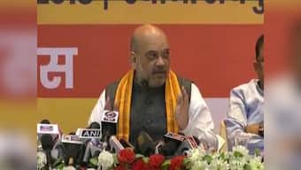 Chhattisgarh polls: Amit Shah releases BJP manifesto, lauds Raman Singh govt for 'breaking all records of development'