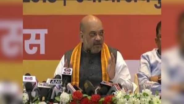 Chhattisgarh polls: Amit Shah releases BJP manifesto, lauds Raman Singh govt for 'breaking all records of development'
