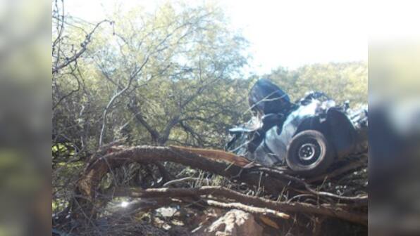 Arizona woman rescued six days after road accident left 53-year-old hanging from a tree in her vehicle