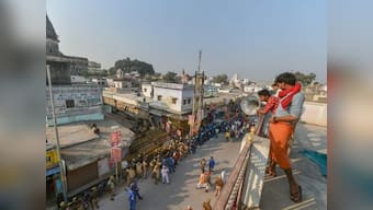 Ayodhya protests: Dharma Sabha, Shiv Sena posters splashed across temple town; religious akharas turn debating venues