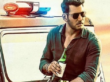 Nadigar Sangam secretary Vishal accused of promoting drinking in Ayogya poster by PMK founder S Ramadoss Nadigar Sangam secretary Vishal accused of promoting drinking in Ayogya poster by PMK founder S Ramadoss