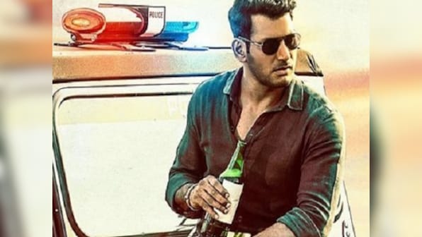 Nadigar Sangam secretary Vishal accused of promoting drinking in Ayogya poster by PMK founder S Ramadoss