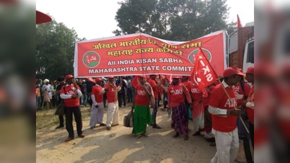 Farmers' march in New Delhi: A cultivator from Telangana highlights need to protest to secure children's future