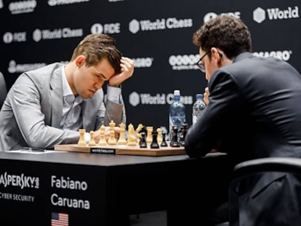 World Chess Championship: Magnus Carlsen has narrow escape in 80-move  marathon in Game 6 as scores stay level-Sports News , Firstpost