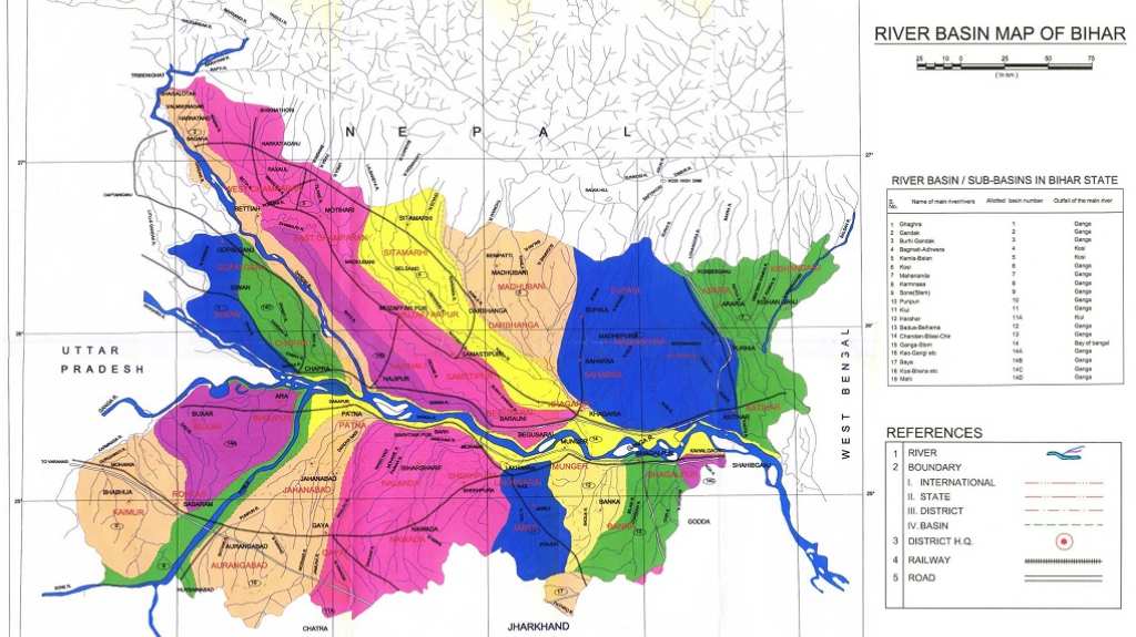 Image from the Flood Management Information System, Bihar