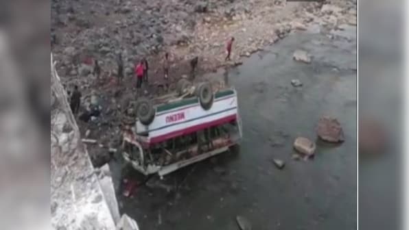 Himachal Pradesh: Nine killed in Sirmaur district's Dadahu after bus falls into gorge; rescue ops underway