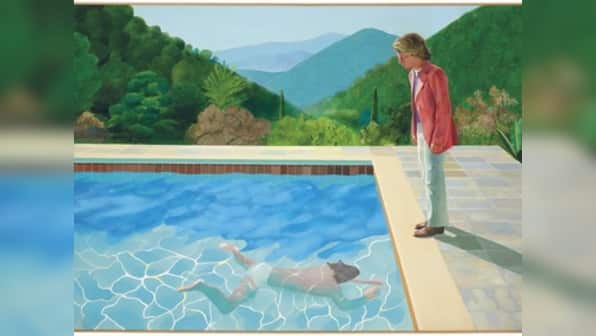 David Hockney painting fetches $90.3 million at auction in New York, breaks record for work by a living artist