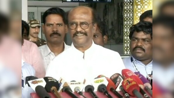 Rajinikanth clarifies his 'dangerous party' remark on BJP, says he was merely inferring what 'united Opposition' thinks