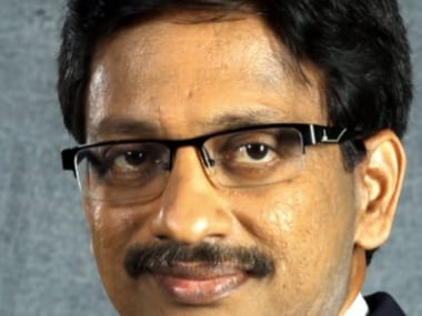 Former CNN-News18 Managing Editor Radhakrishnan Nair. Image courtesy: Twitter/@Radha_Network18