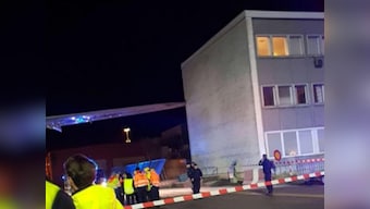 Air India plane carrying 179 passengers hits building at Stockholm Arlanda airport; no injuries reported