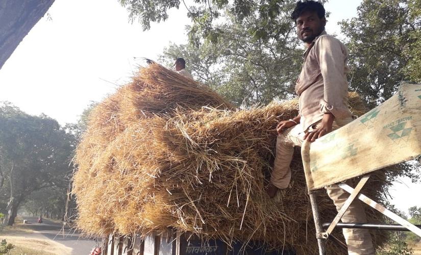 Jeetendra (right) believes the BJP government in the state has done nothing to help farmers. Firstpost/Parth MN