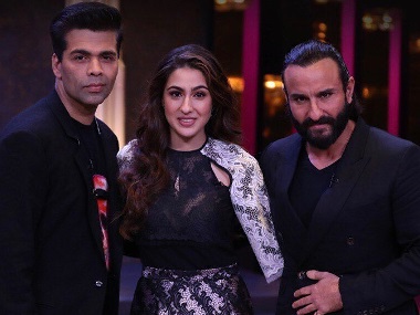 Koffee with Karan: Sara Ali Khan discusses Saif's marriage to Kareena Kapoor, separation from Amrita Singh Koffee with Karan: Sara Ali Khan discusses Saif's marriage to Kareena Kapoor, separation from Amrita Singh