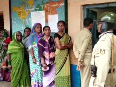 Karnataka bypolls: Six percent voter turnout recorded in first two hours; over 35,000 polling officials deployed Karnataka bypolls: Six percent voter turnout recorded in first two hours; over 35,000 polling officials deployed