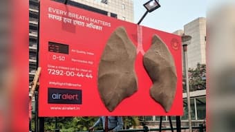 'There are no non-smokers in India,' says doctor who installed artificial lungs in Delhi to create awareness on air pollution