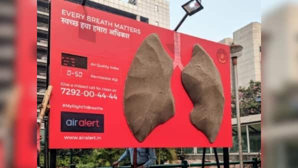 'There are no non-smokers in India,' says doctor who installed artificial lungs in Delhi to create awareness on air pollution