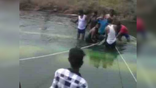 Mandya accident: At least 25 killed after bus falls into canal in Karnataka; lone survivor jumped out of bus
