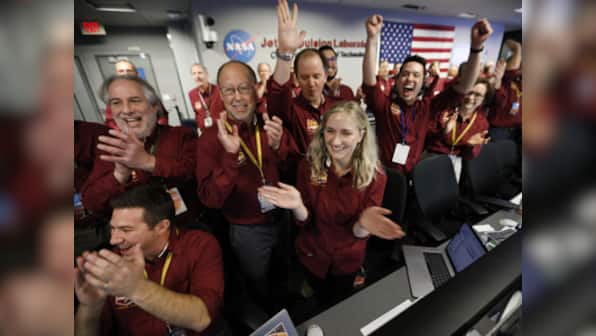 NASA’s InSight lands safely on Mars after perilous 300 million mile journey and ‘seven minutes of terror’
