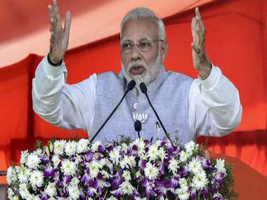 Narendra Modi mocks AIMIM's Akbaruddin Owaisi over his 'chief minister has to bow before us' comment Narendra Modi mocks AIMIM's Akbaruddin Owaisi over his 'chief minister has to bow before us' comment