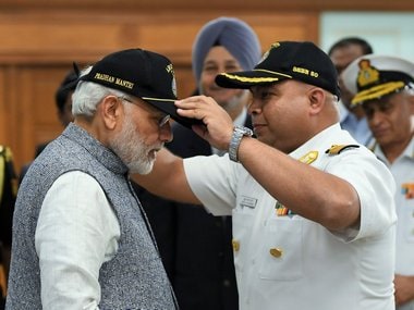 Narendra Modi said that the INS Arihant said that India's nuclear triad will be an important pillar of global peace. Twitter/@narendramodi