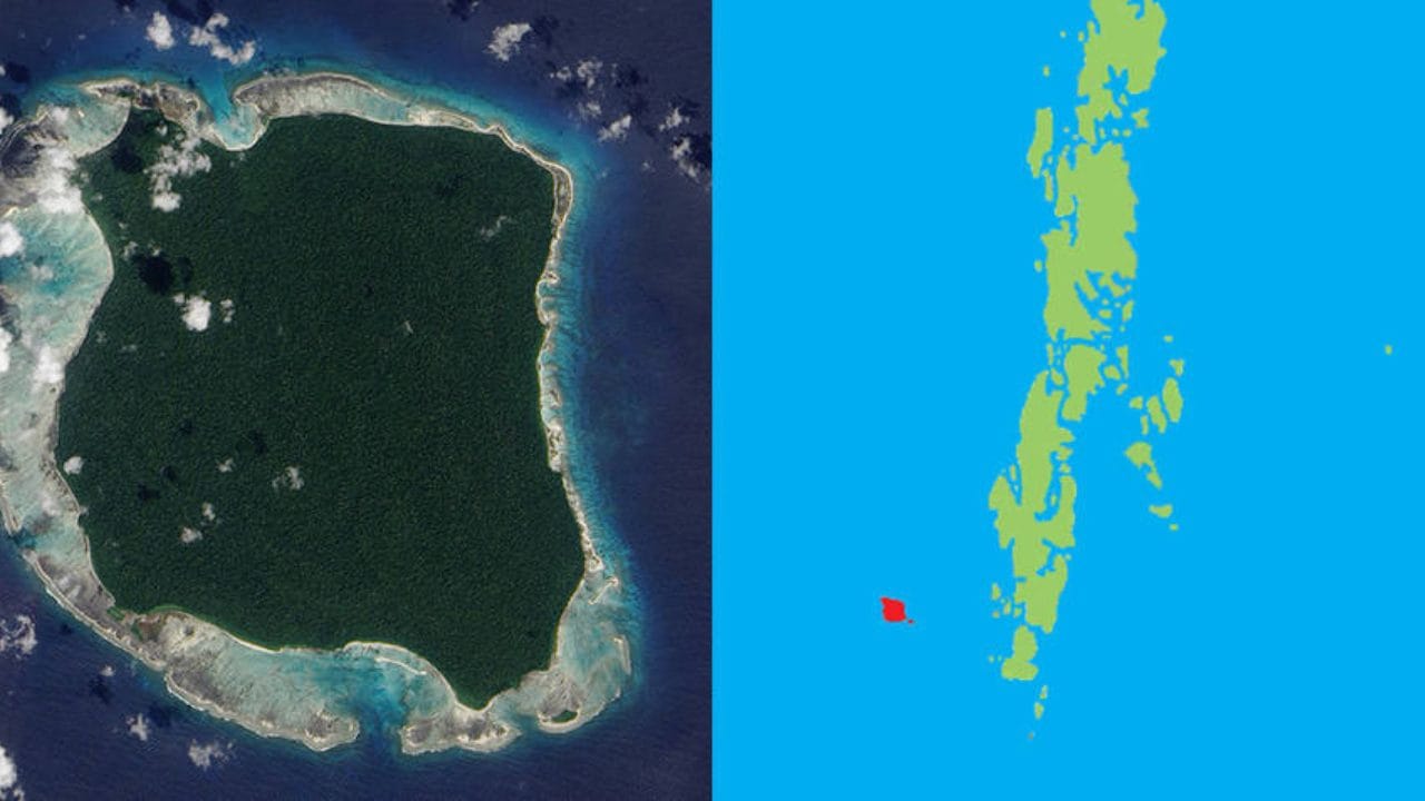 North Sentinel Island On World Map