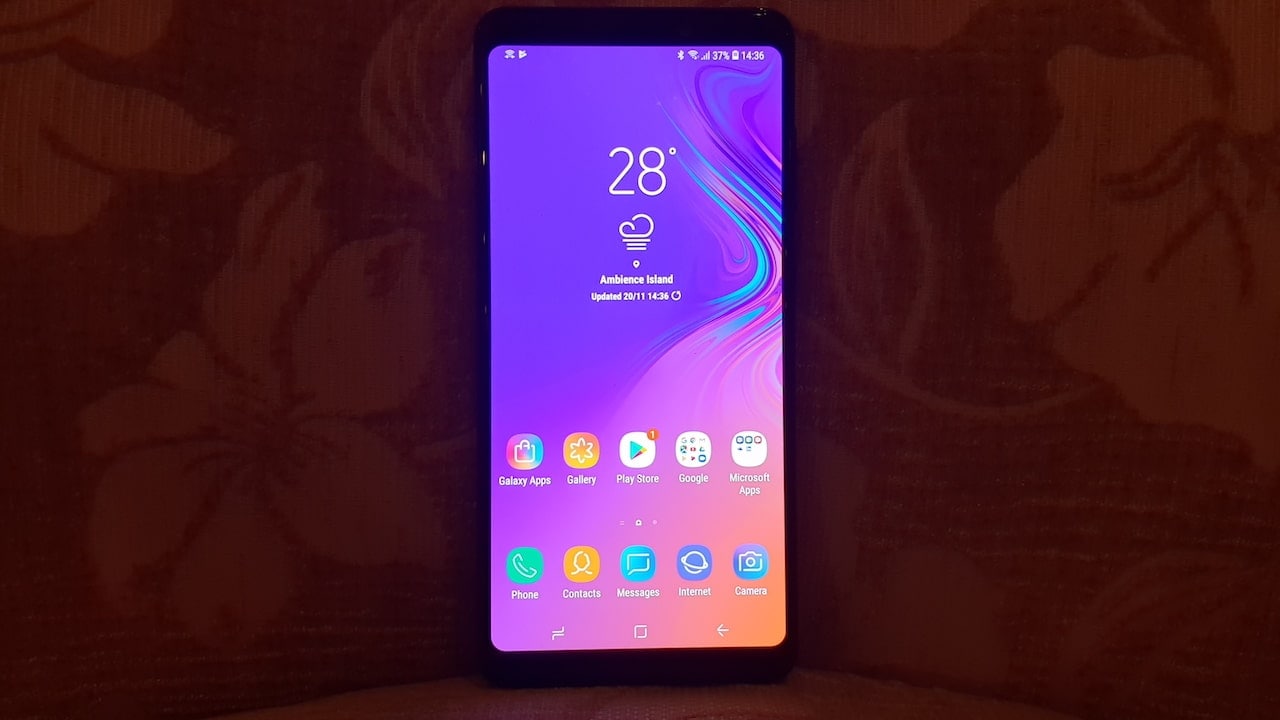 Samsung Galaxy A8 features a 24 MP camera on the front. Image: tech2/Nandini Yadav