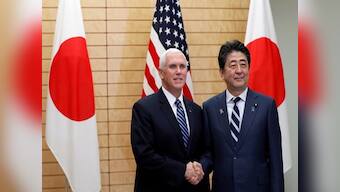 US-Japan showcase bilateral ties in Tokyo: Mike Pence, Shinzo Abe agree to keep sanctions on North Korea to achieve denuclearisation