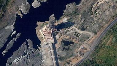 India's Statue of Unity visible from outer space but not on Google Earth