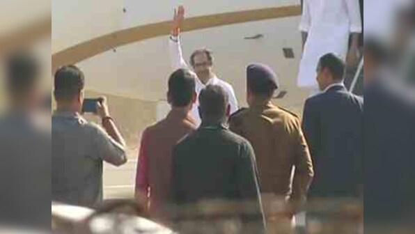 Uddhav Thackeray arrives in Ayodhya; unclear whether he will meet Ram Janmabhoomi Nyas chief Mahant Nritya Gopal Das
