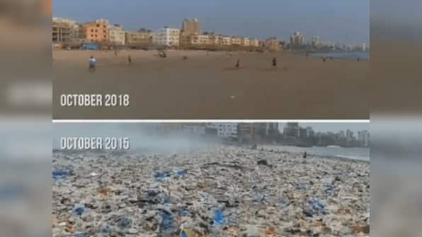 Versova Beach clean-up: Activist Afroz Shah decides to 'move on' from campaign, shares video of dramatic improvement