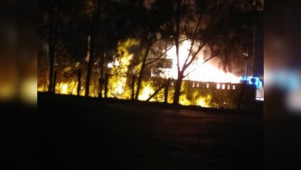 Driver killed in fire in Mumbai's Wadala as tanker filled with methanol bursts into flames after crash