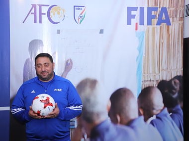 Muhannad Alfakeer, Technical Director of Syrian football, besides being an AFC Technical Committee member. IMage courtesy: AIFF