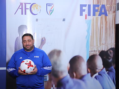 Syria's Technical Director for football Muhannad Alfakeer says war-torn nation hunting for normalcy through sport Syria's Technical Director for football Muhannad Alfakeer says war-torn nation hunting for normalcy through sport